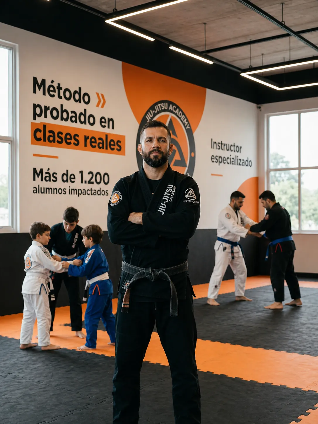 Instructor especializado en Jiu-Jitsu